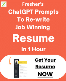 Fresher chatgpt-prompts resume